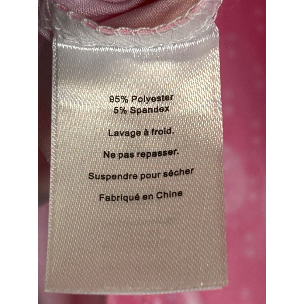 Yatta Golf Womens Pink Camo Print Short Sleeve Polo Shirt Size XL Breathable EUC - Picture 7 of 7